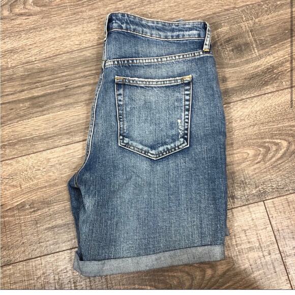 Free people we the free cotton Jean shorts - Picture 3 of 5